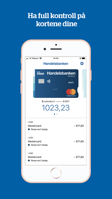 Screenshot #3 pour Handelsbanken NO – Kortkompis