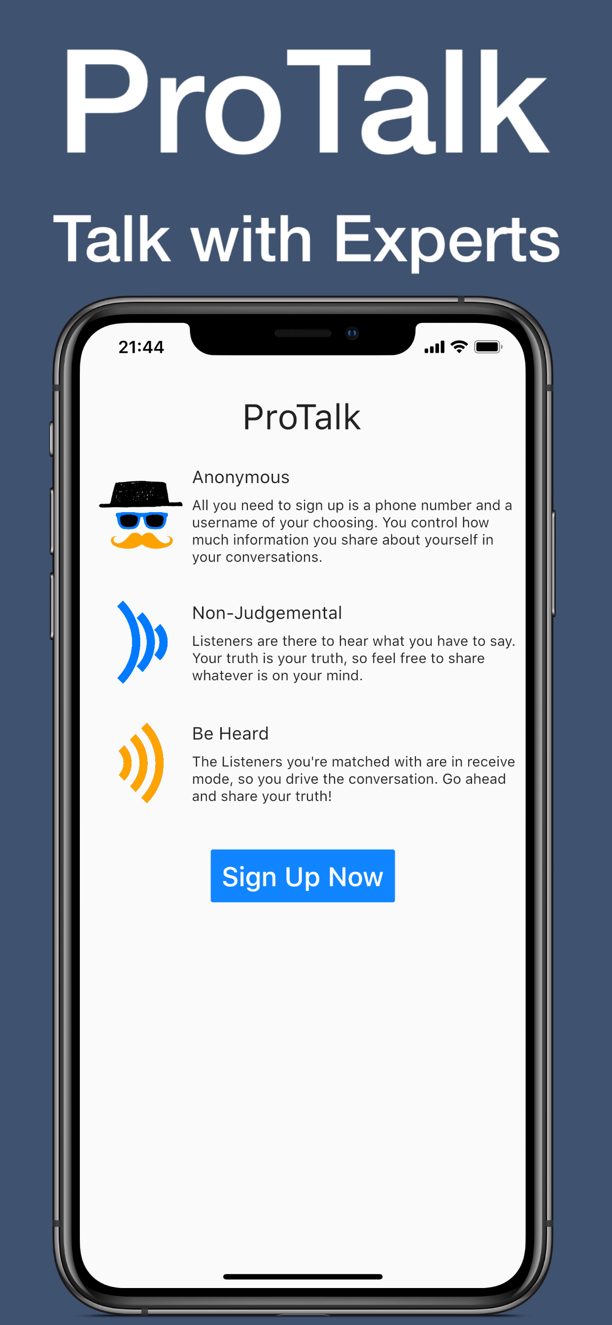 ProTalk: Talk with Experts