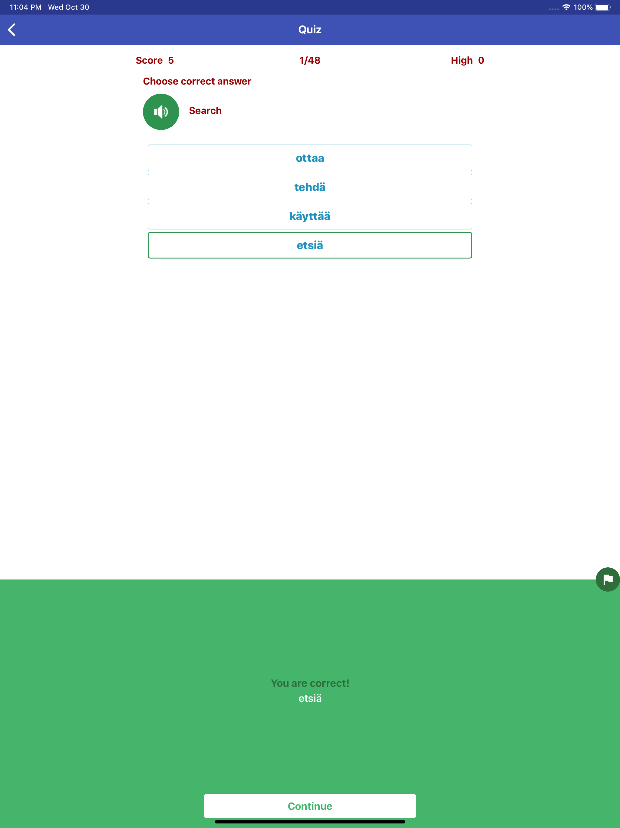 Learn Finnish Daily screenshot 16