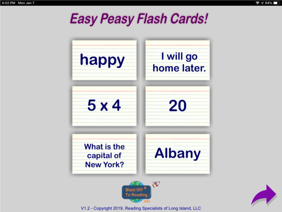 Screenshot #4 pour Easy Customizable Flash Cards