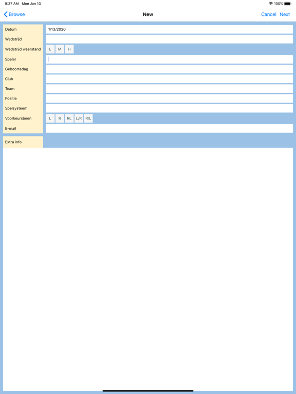 Screenshot #4 pour International Soccer Scouts