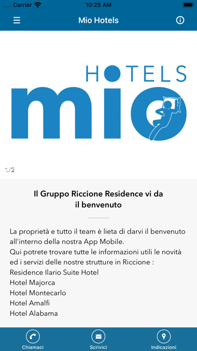 Screenshot #1 pour Mio Hotels