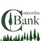 With the Concordia Bank Mobile App you will have the ability to check balances, schedule transfers, view statements, schedule bill payments and deposit checks 24 hours a day / seven days a week