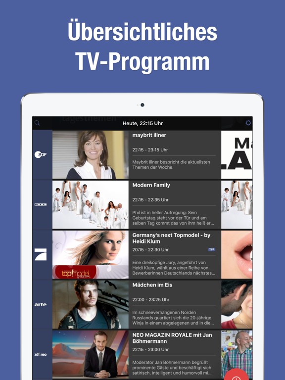 Deine TV Programm Appのおすすめ画像1
