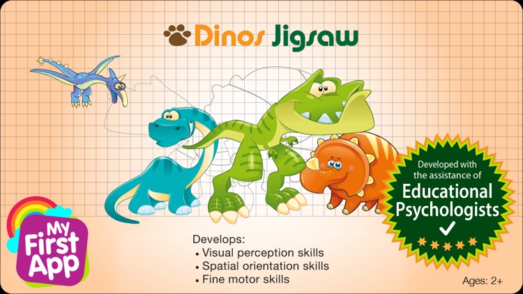 Dinos Jigsaw - Adhd & autism