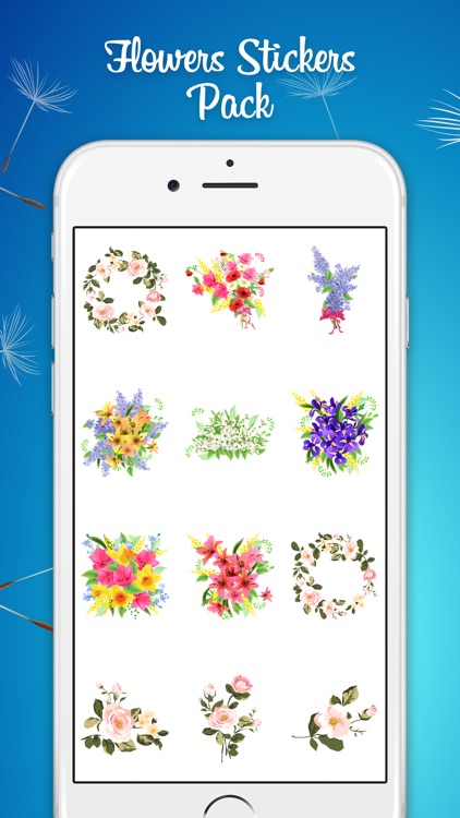 Loving Flower Stickers