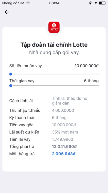Gimo : Trợ Lý Vay Tiền screenshot-3