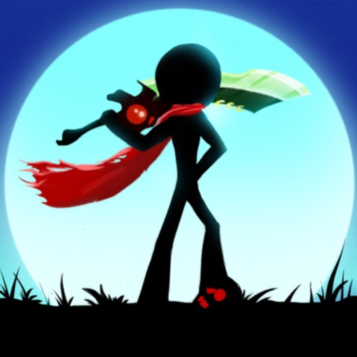Stickman Ghost Ninja Warrior iOS App
