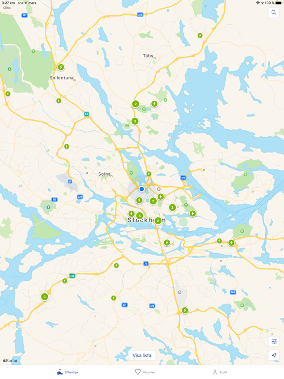 Screenshot #4 pour OKQ8 Elbilsladdning