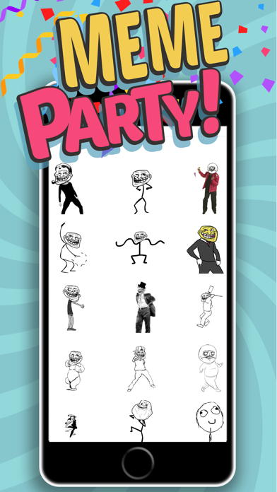 Screenshot #1 pour Meme Party: Disco Dancers