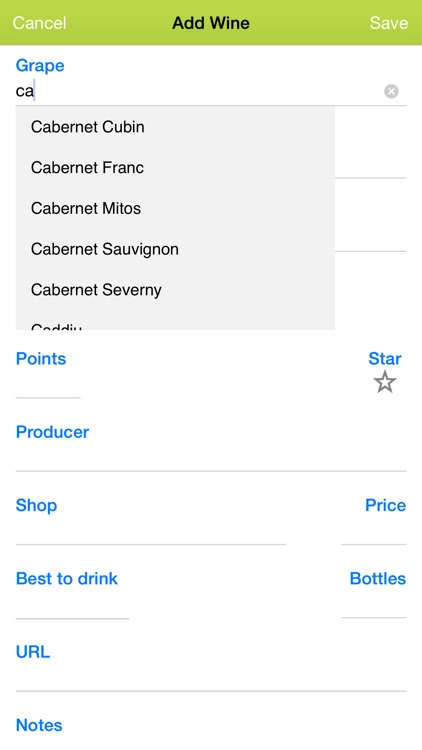 Wines - wine notes screenshot-4