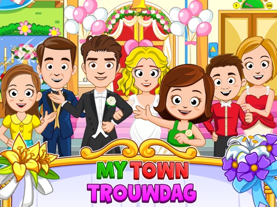 My Town : Wedding Day iPad app afbeelding 1