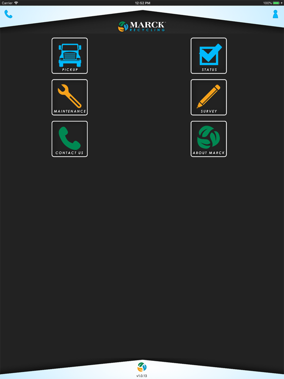 Marck Recycling iPad screenshot 2 - Business app