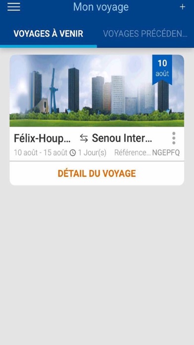Air Cote d'Ivoire Screenshot
