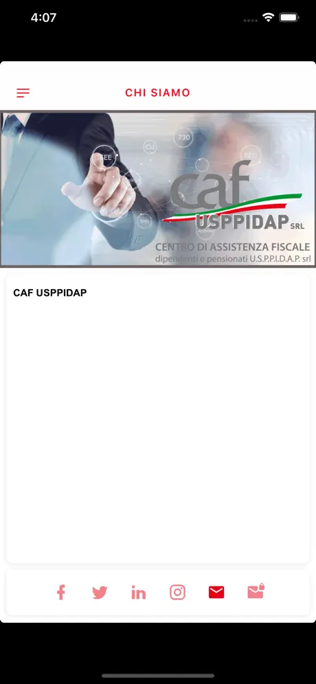 CAF USPPIDAP APP