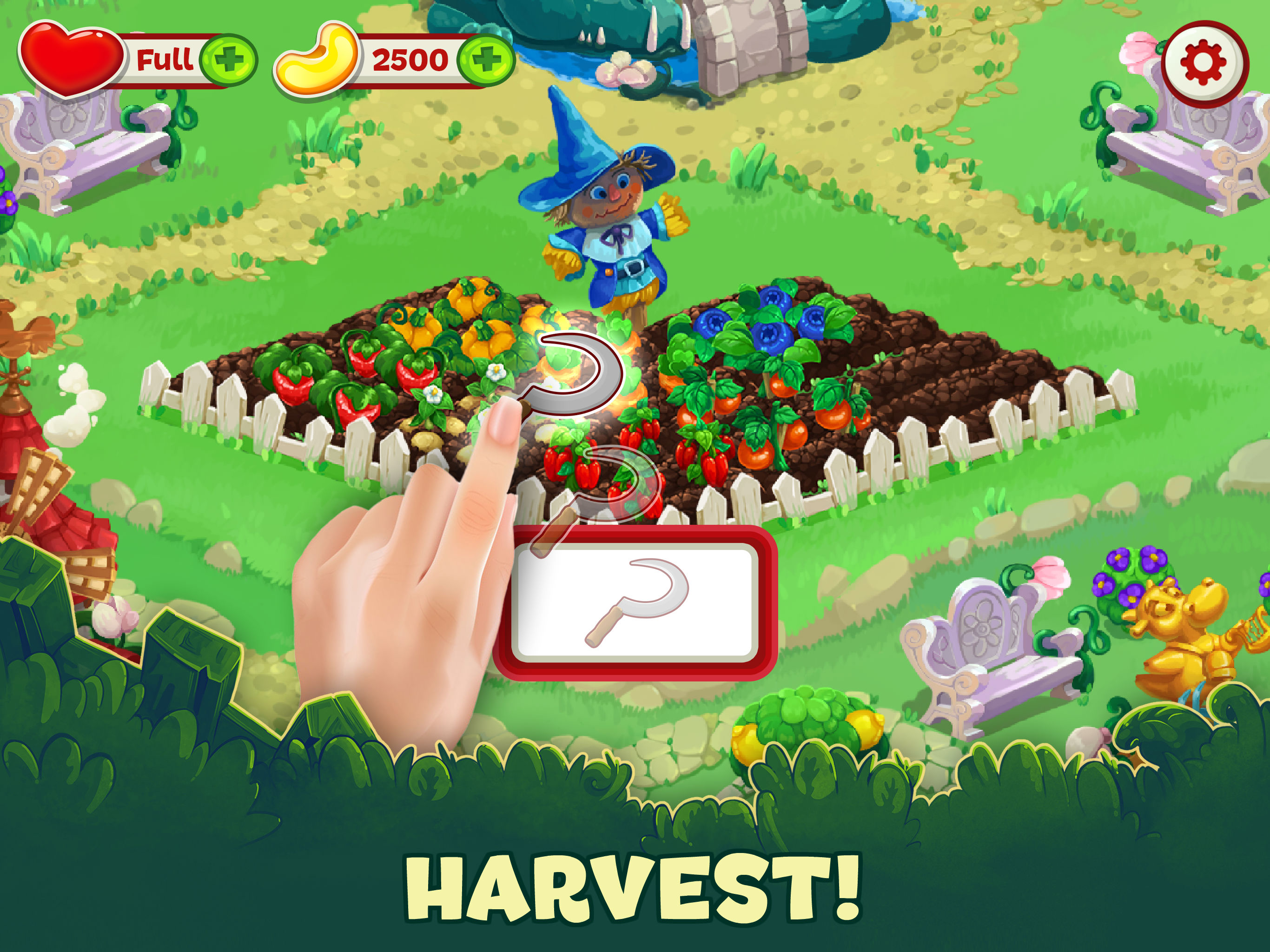 Jacky's Farm Match-3 Adventure