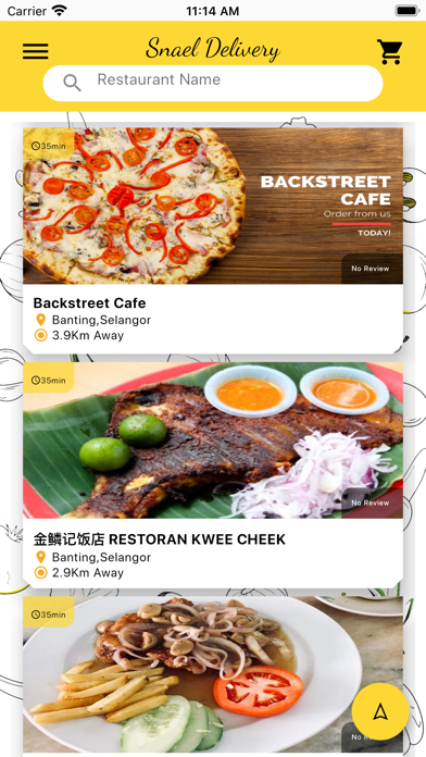 Screenshot #1 pour SnaelDelivery