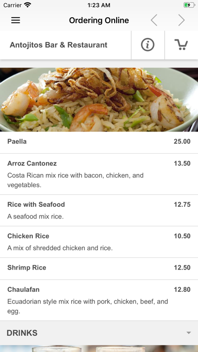 App screenshot