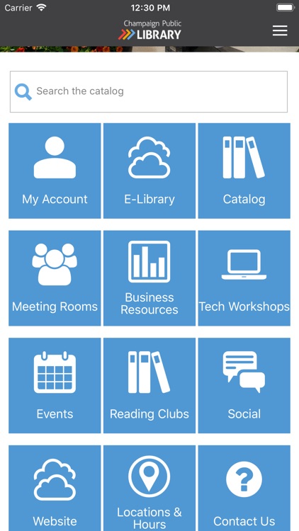 Champaign Public Library App
