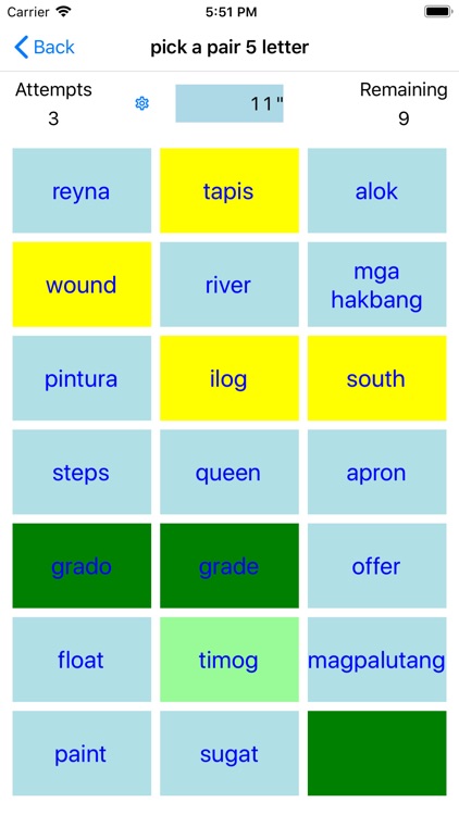 PickAPair Filipino - English