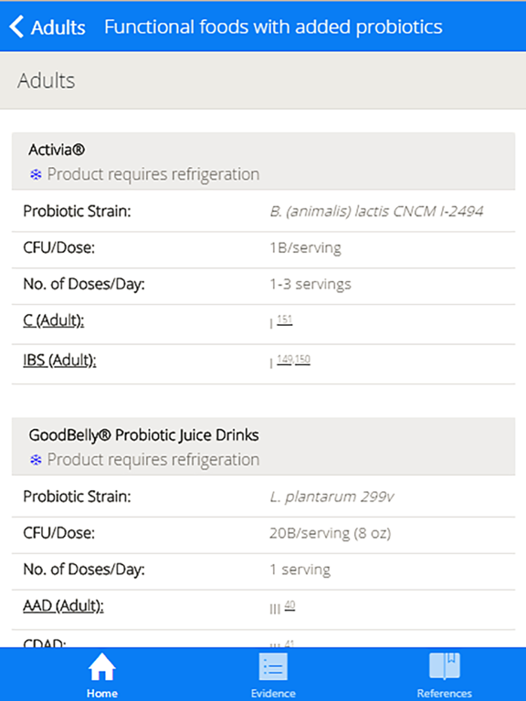 Probiotic Guide USA iPad screenshot 5 - Medical app