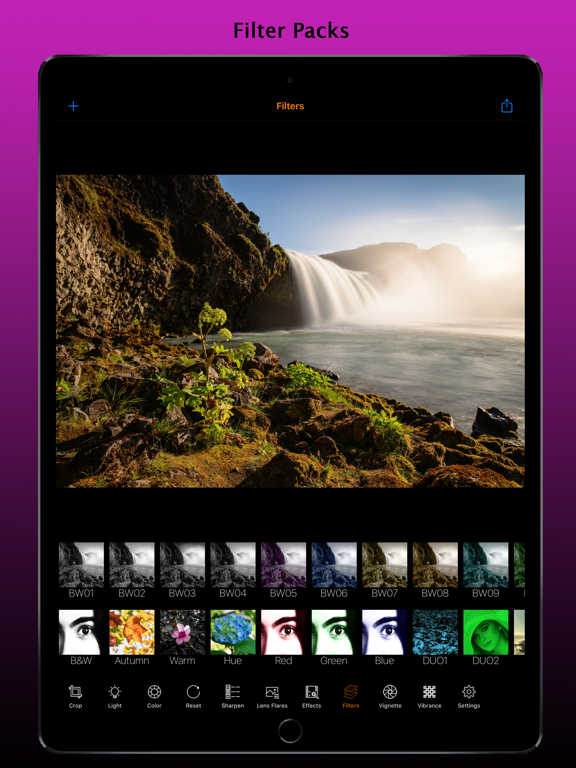 PhotoFinish Pro iPad screenshot 5 - Photo & Video app