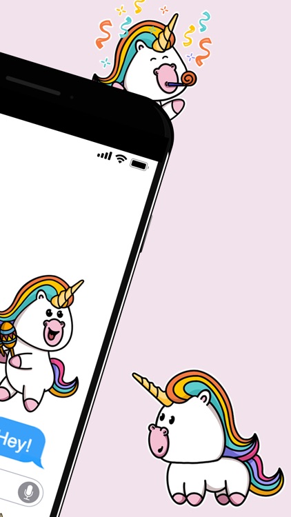 Cute Unicorn - Sticker Pack