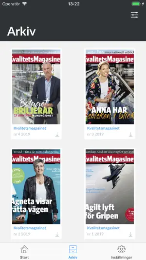Kvalitetsmagasinet screenshot 2