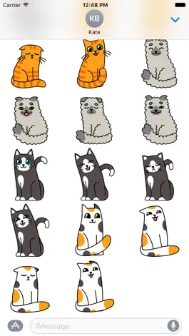 Game screenshot Follow Me-ow! Sticker Pack hack