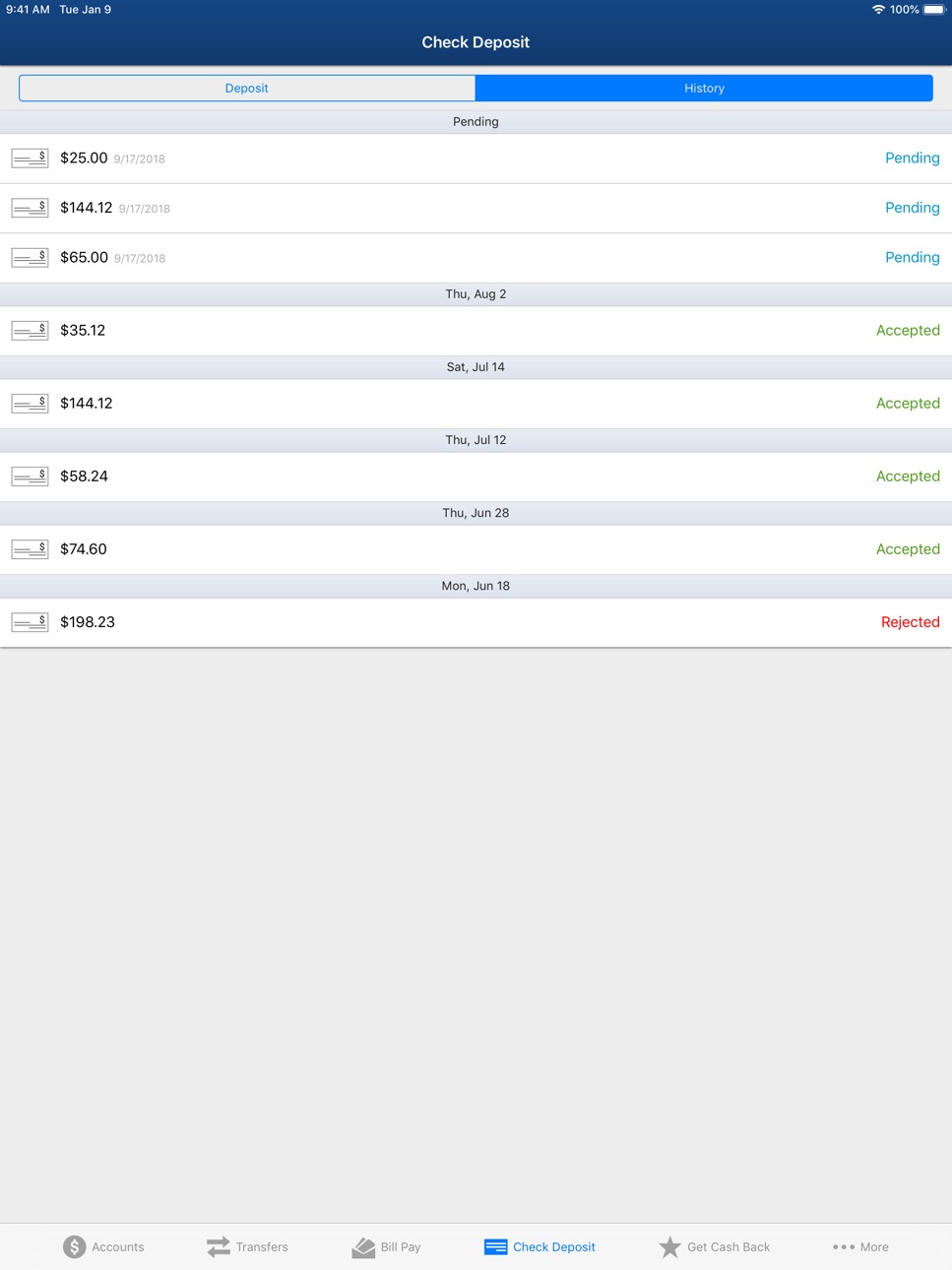 iPad screenshot