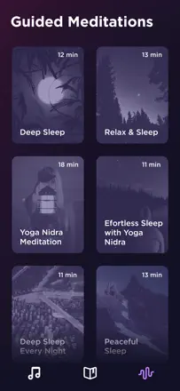 Sleep: Sounds & Meditationのスクリーンショット（2/5）