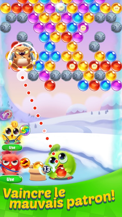 Screenshot #2 pour Bubble Wings: Bubble Shooter