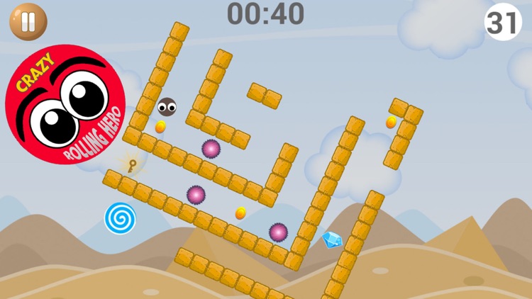 Crazy Rolling Hero screenshot-3