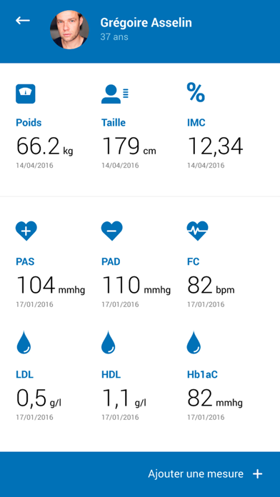 DrSante : appli médecin Screenshot