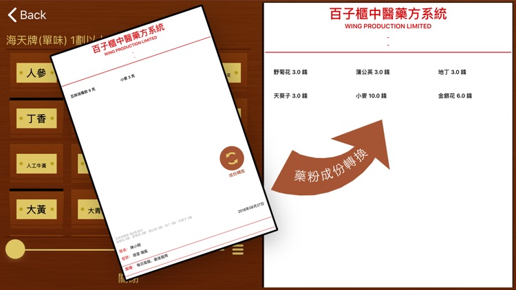 百子櫃 - 中醫藥方系統