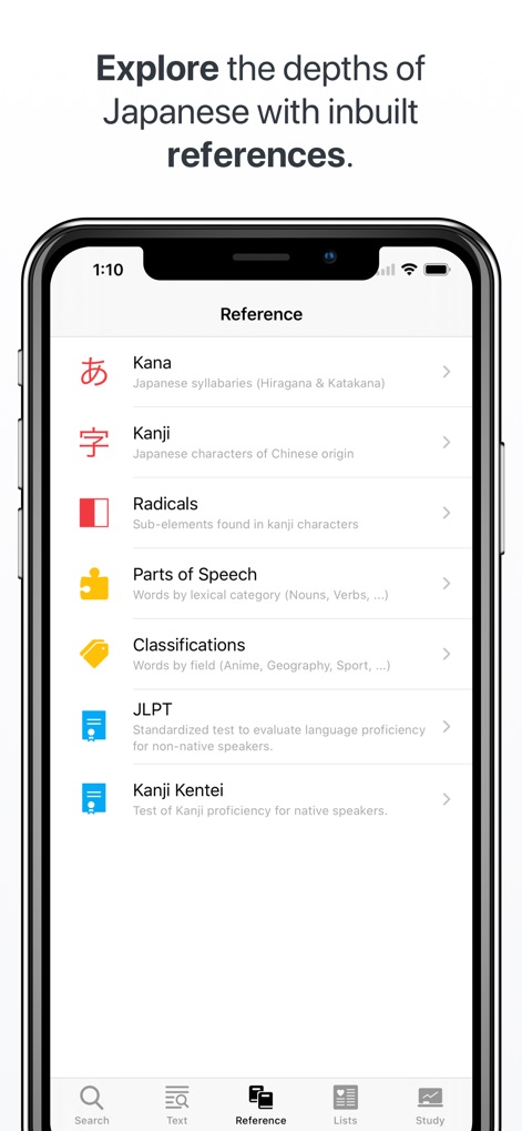 Japanese - Reference App | MWM