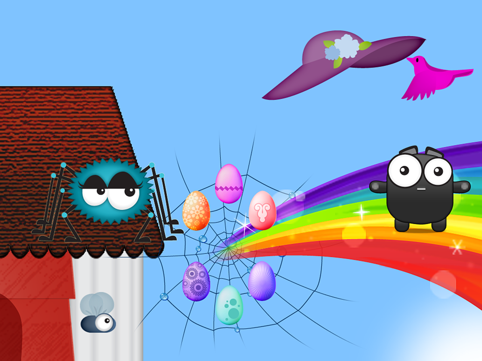 #3. Itsy Bitsy Spider – Easter Egg (iOS) Podle: Duck Duck Moose LLC