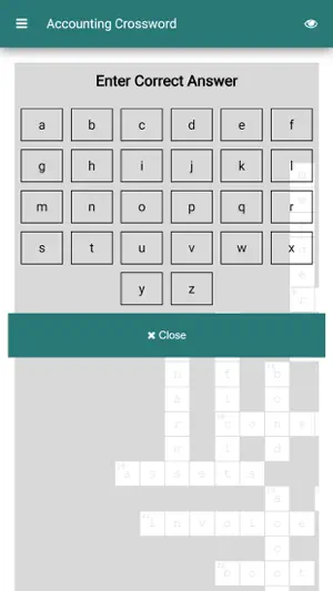 Accounting Terms Crossword screenshot 2