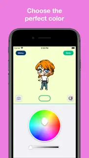 my chibi - widget game iphone screenshot 2