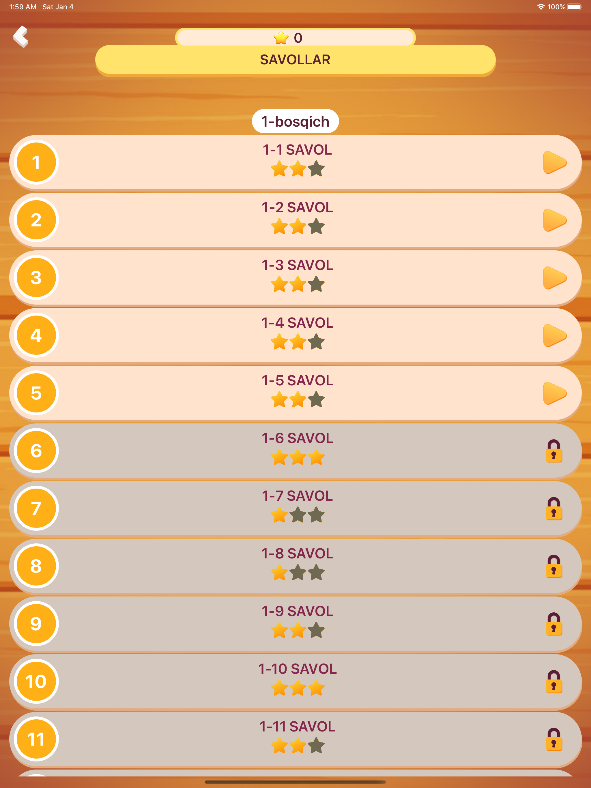 Mantiqli Savollar screenshot 4