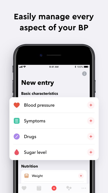 Blood Pressure Monitor app