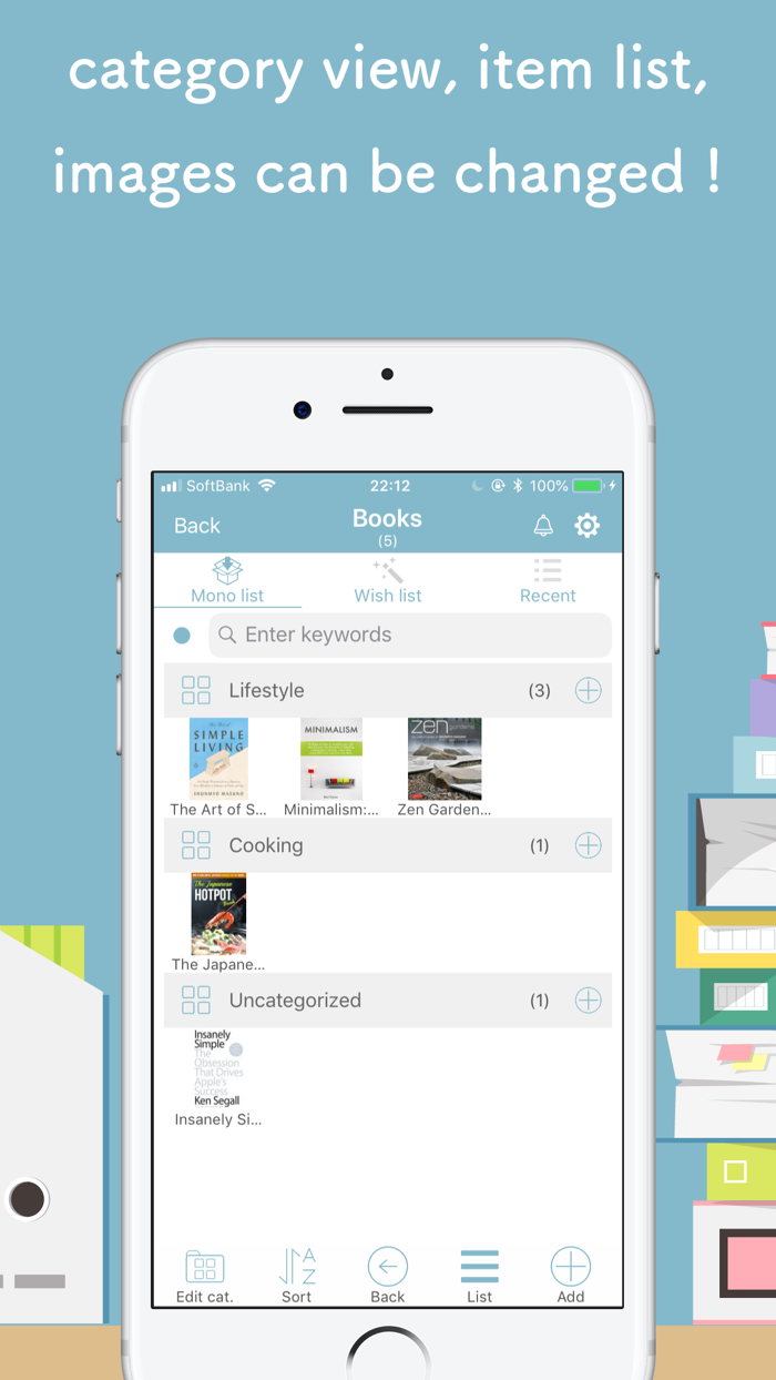 monoca - manage collections