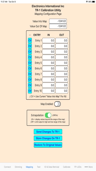 FCD-TR1 Adapter Application Screenshot