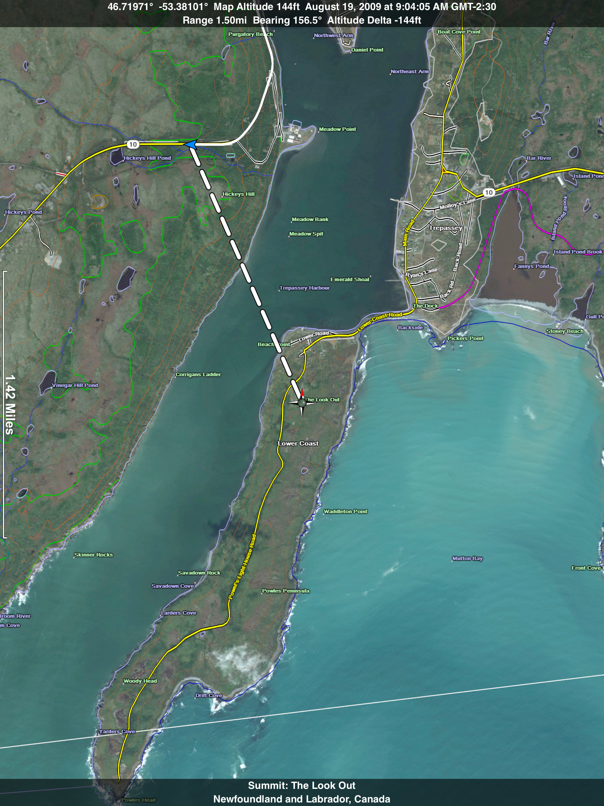Scenic Map Eastern Canada screenshot 7