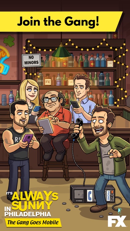 Always Sunny: Gang Goes Mobile screenshot-1