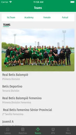 Game screenshot Real Betis Balompié hack