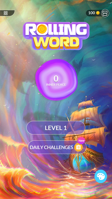 Screenshot #1 pour Rolling Word