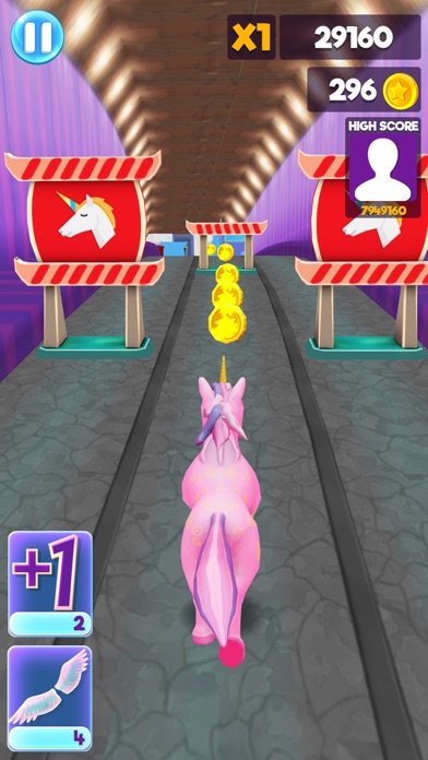 Unicorn Runner 2020- Pony Run Screenshot