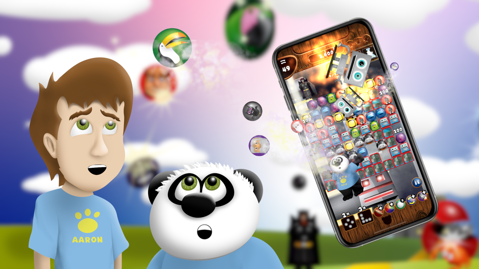 #9. Pandamonium: New Match 3 Game (iOS) Podle: Create Neptune