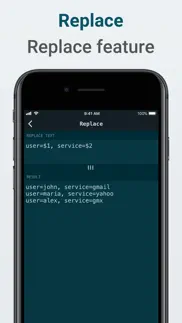 regex lab: regular expressions iphone screenshot 3